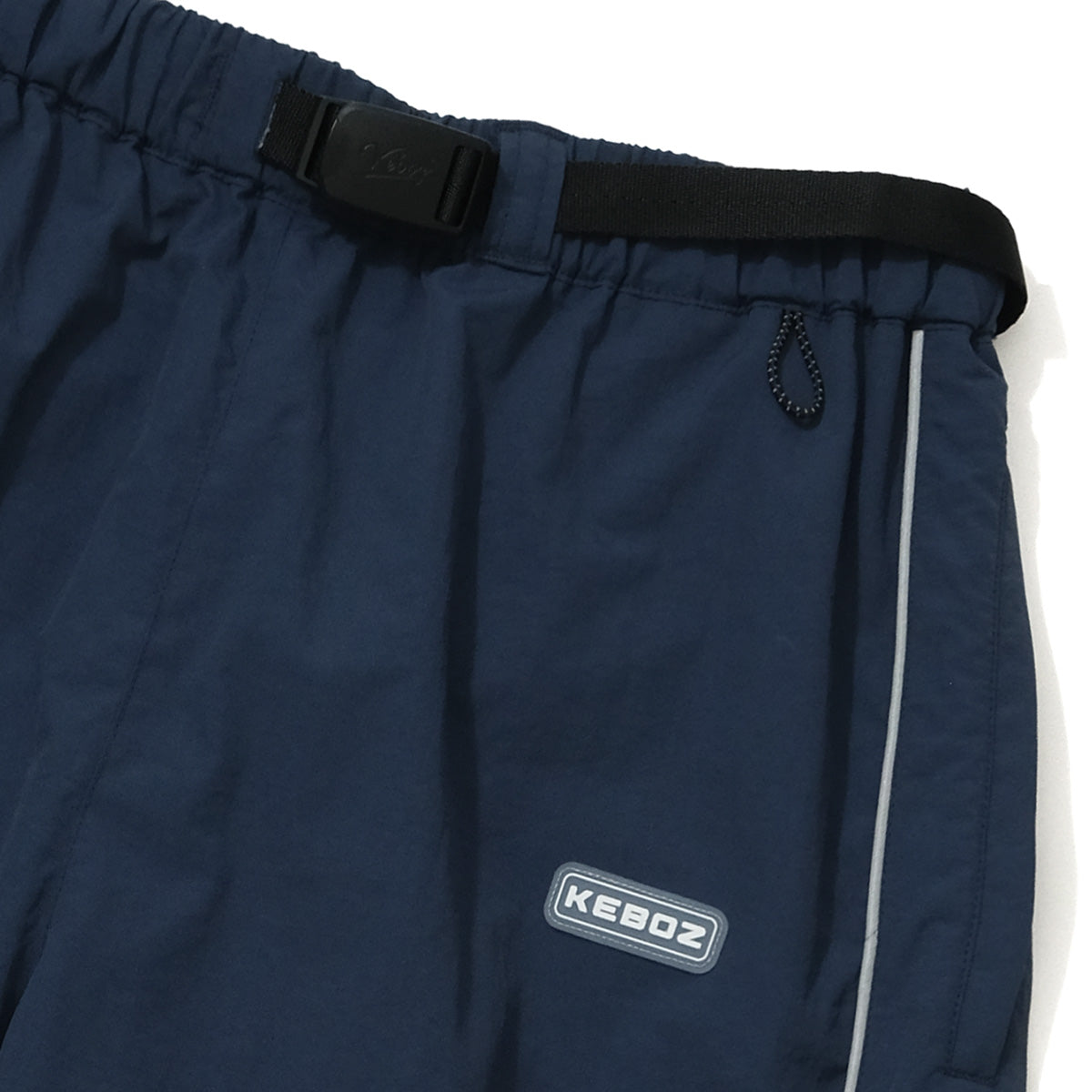 REFLECTOR PIPING NYLON TRACK PANTS