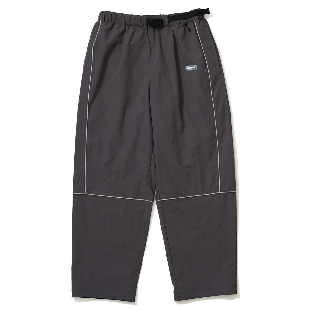 REFLECTOR PIPING NYLON TRACK PANTS