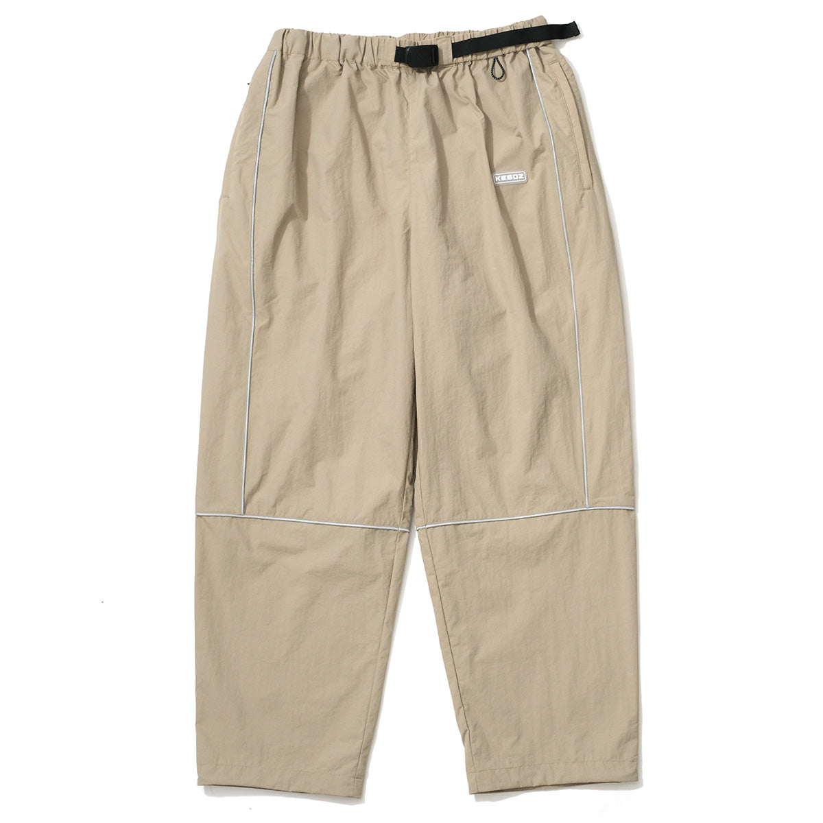 REFLECTOR PIPING NYLON TRACK PANTS
