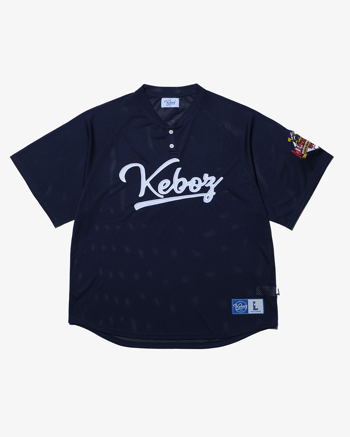 ICON MESH BASEBALL HENLEY