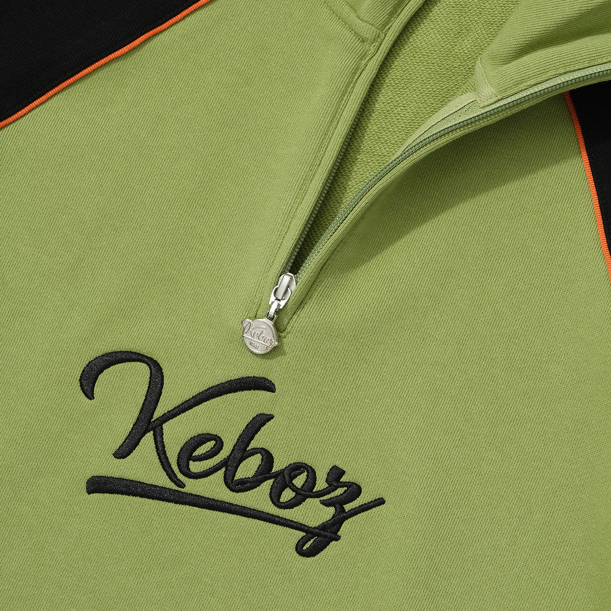 ICON TRACK HALF ZIP SWEAT