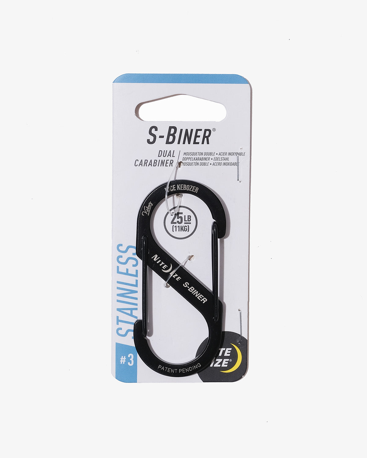 KEBOZ EXCLUSIVE NITE IZE S-BINER