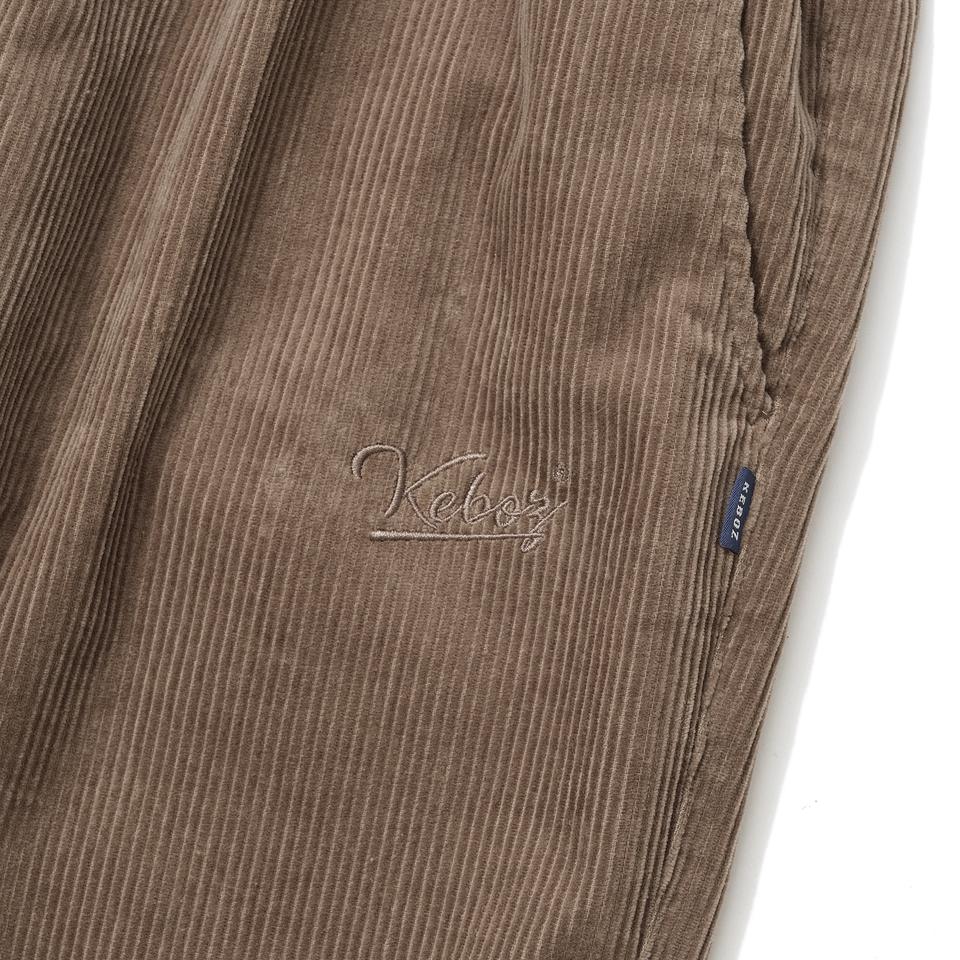 2 TONE CORDUROY TRACK PANTS