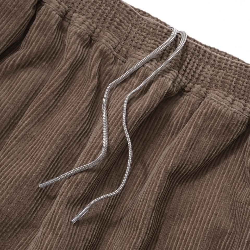 2 TONE CORDUROY TRACK PANTS