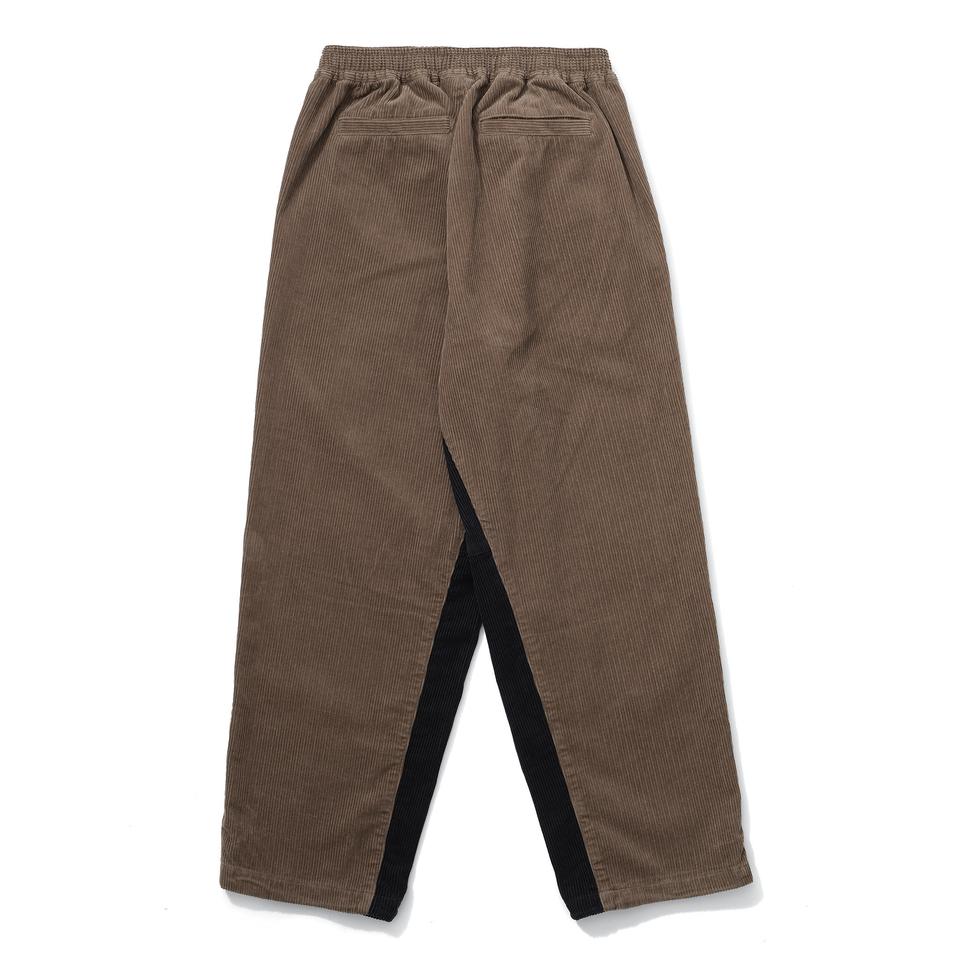 2 TONE CORDUROY TRACK PANTS