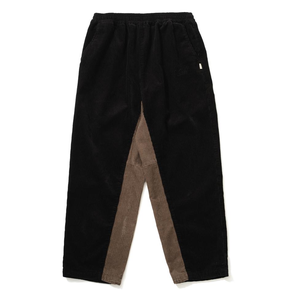 2 TONE CORDUROY TRACK PANTS