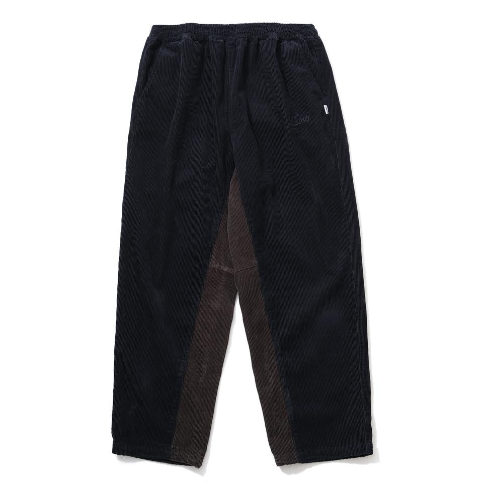 2 TONE CORDUROY TRACK PANTS