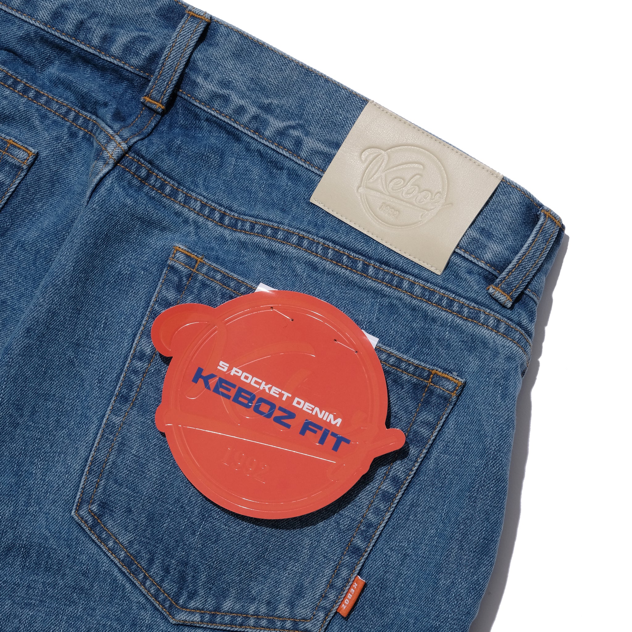 5 POCKET DENIM PANTS KEBOZ FIT