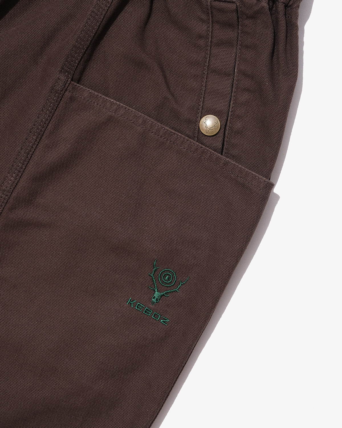 SOUTH2 WEST8 × KEBOZ BELTED CS PANTS