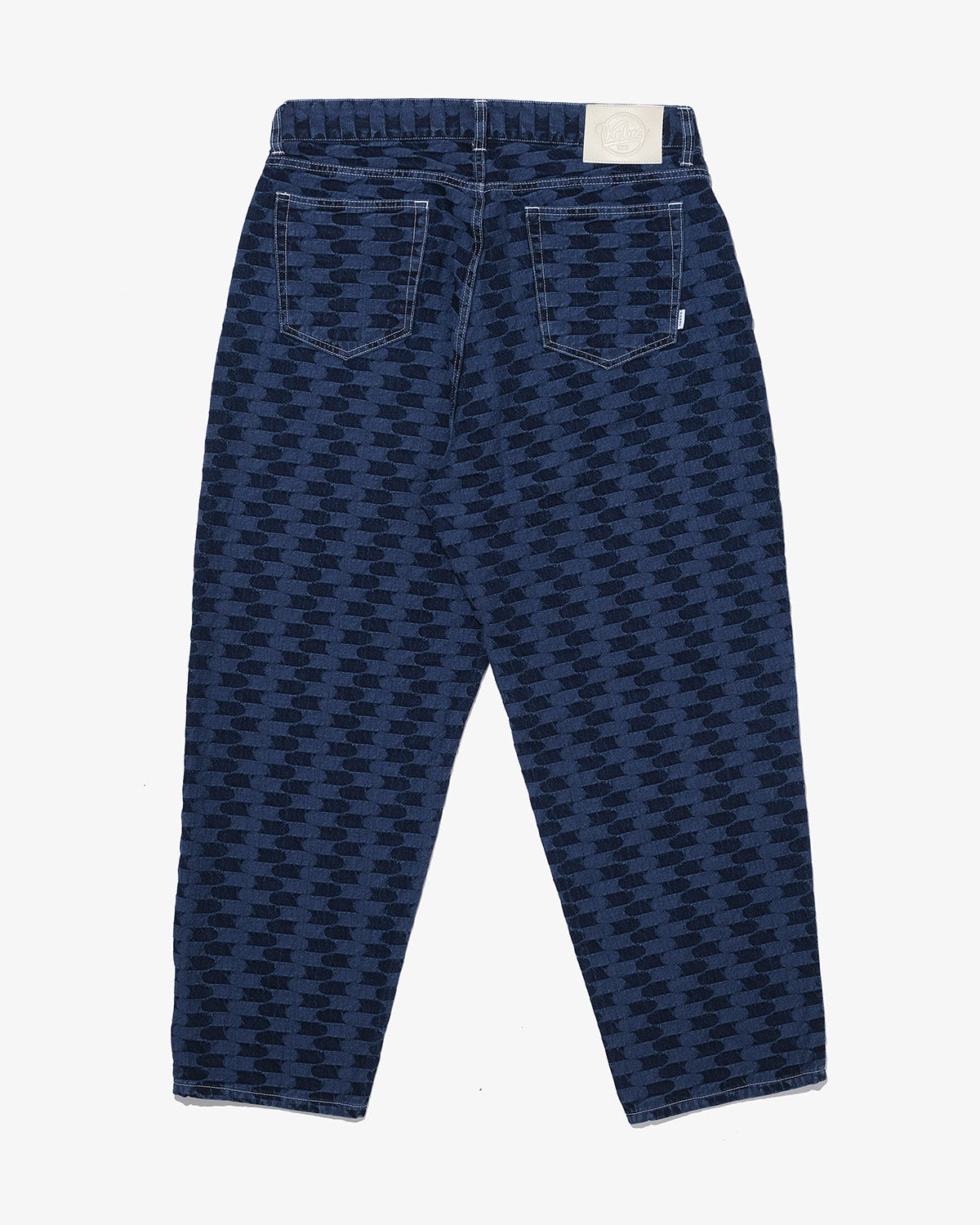 SSK × KEBOZ LOGO DENIM PANTS
