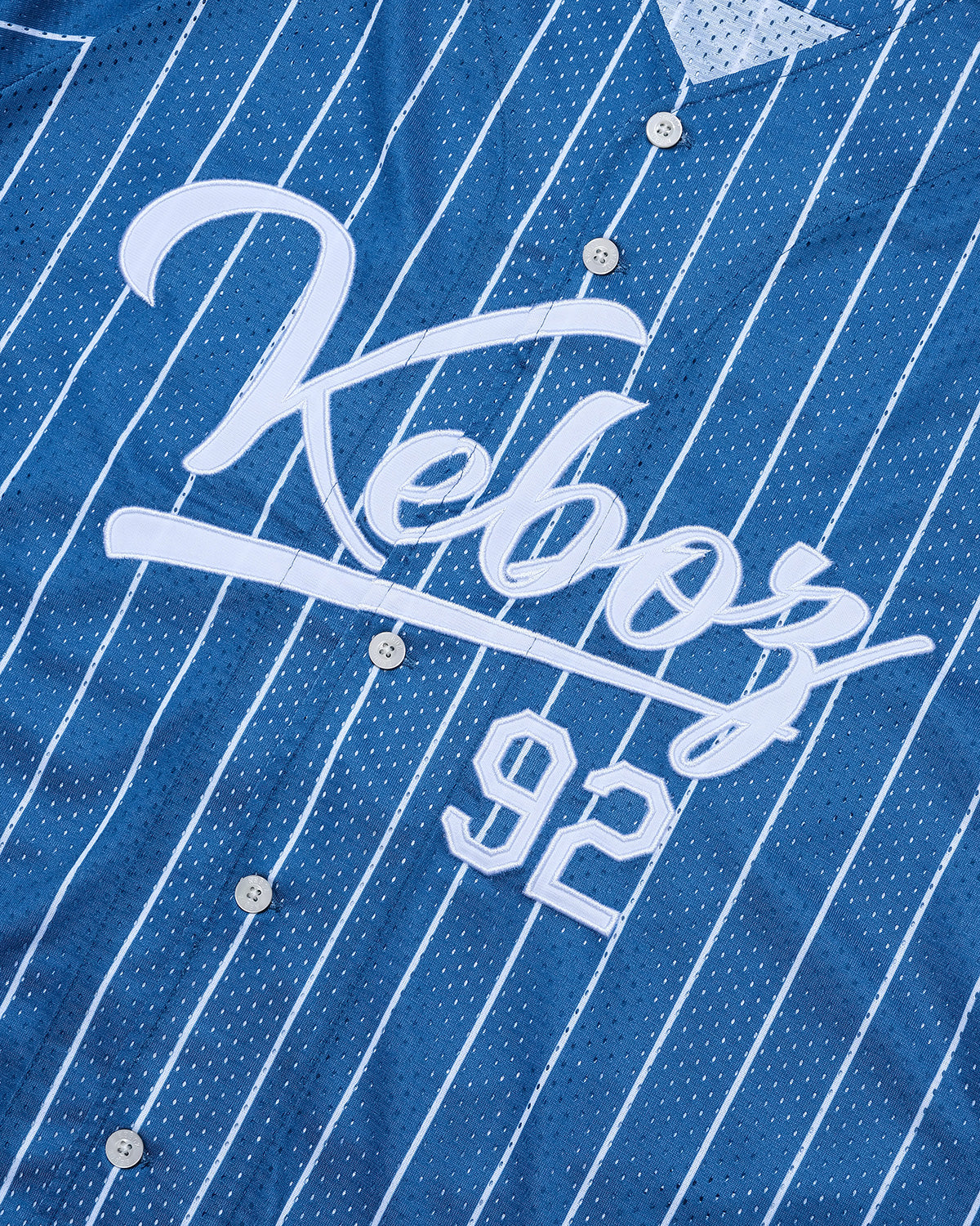 MESH STRIPE BASEBALL JERSEY