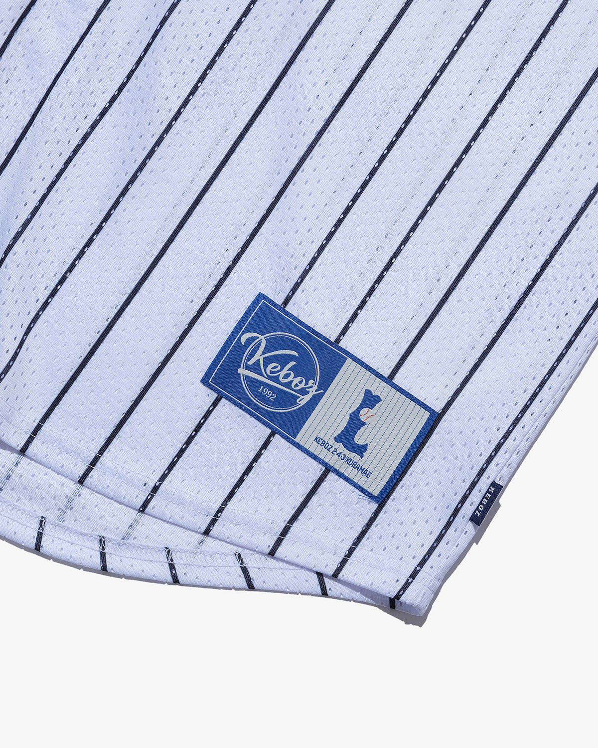 MESH STRIPE BASEBALL JERSEY