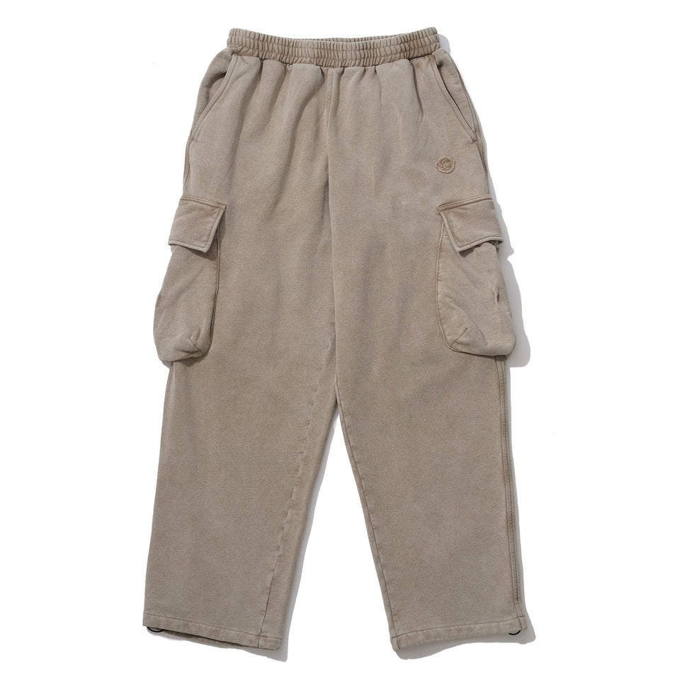 GARMENT DYE SWEAT CARGO PANTS