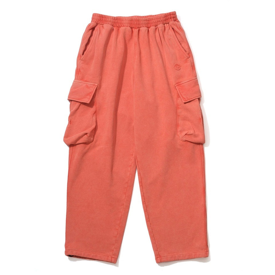 GARMENT DYE SWEAT CARGO PANTS