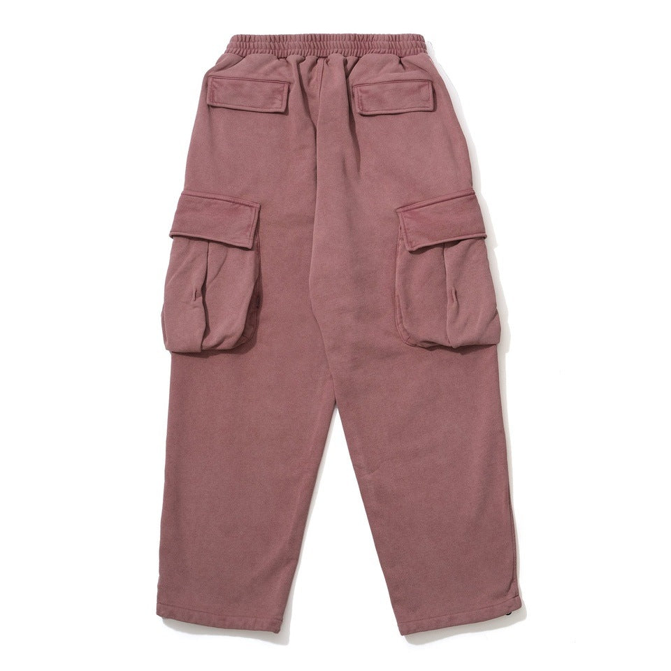 GARMENT DYE SWEAT CARGO PANTS