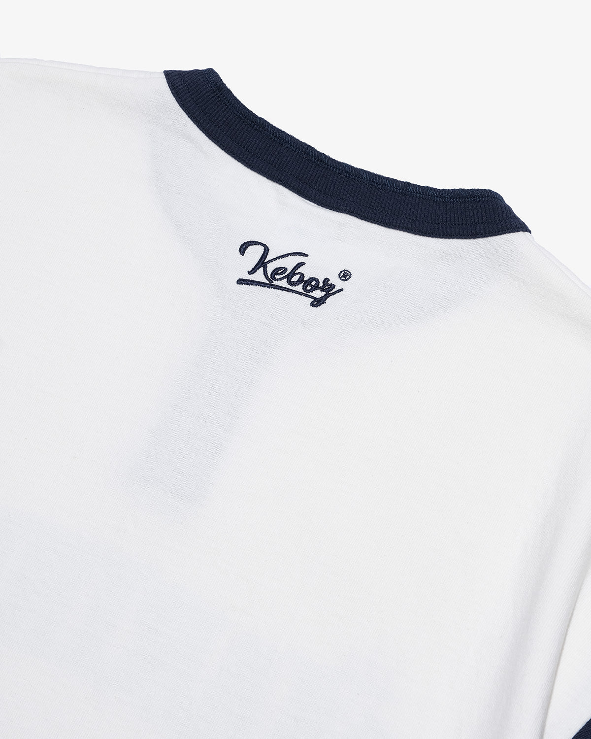 KEBOZ × MLB SEATTLE MARINERS ROUND HEM HENLEY NECK S/S TEE