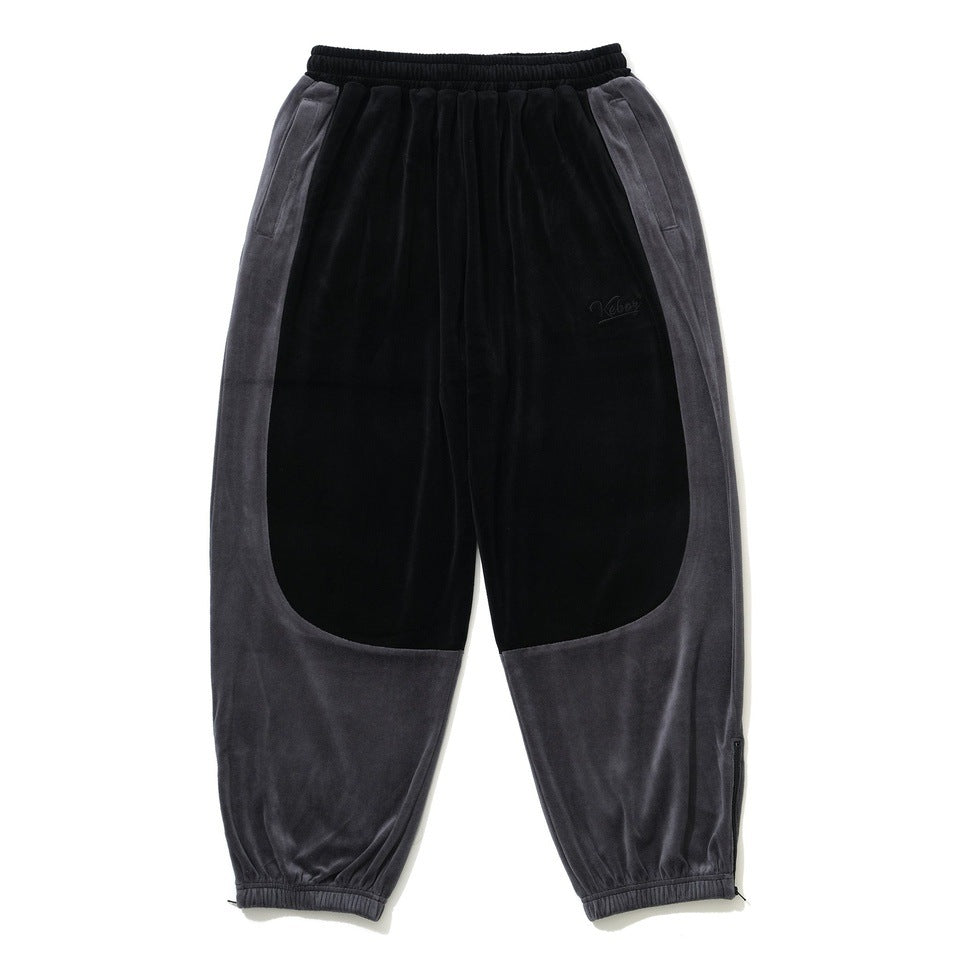 Velour Track Pants