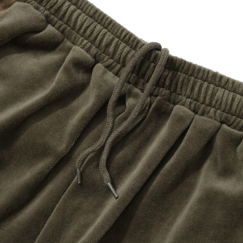 Velour Track Pants
