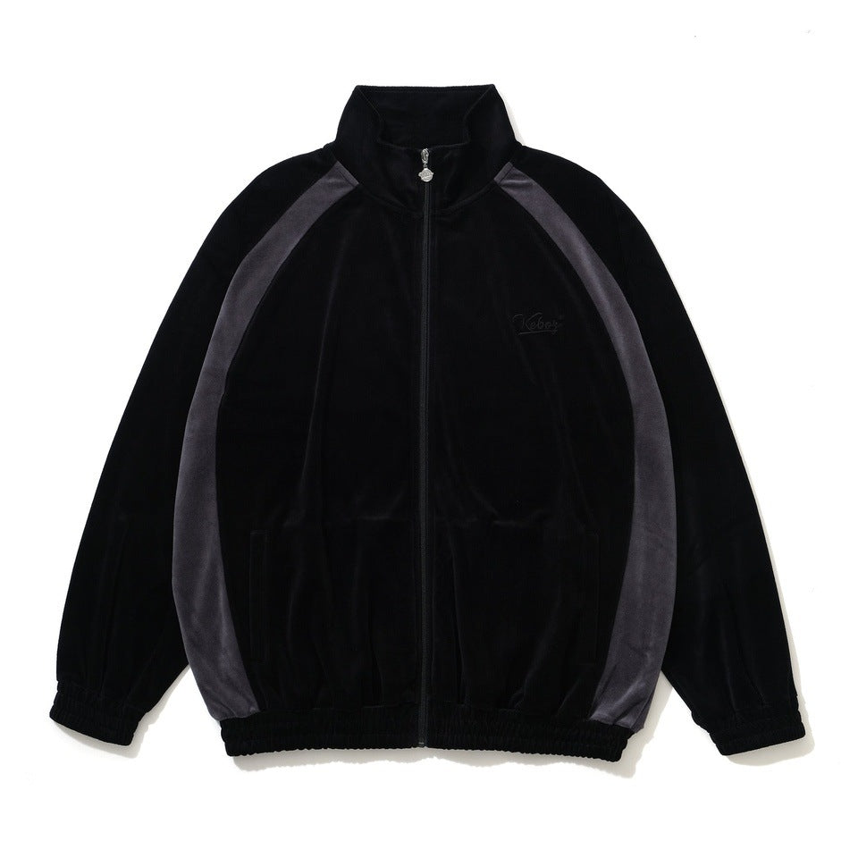 VELOUR TRACK JACKET