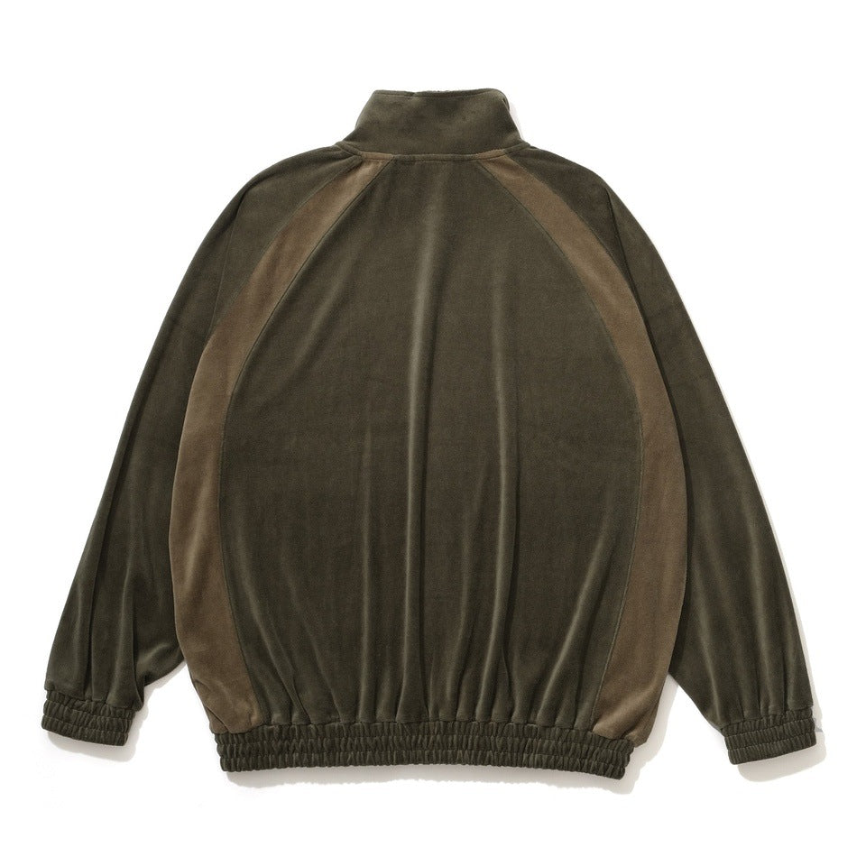 VELOUR TRACK JACKET