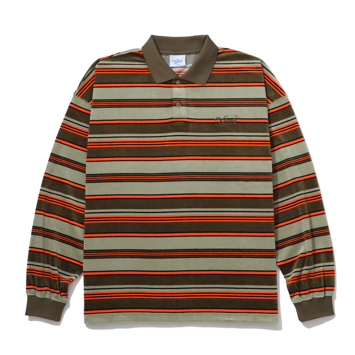 Velour Border Polo