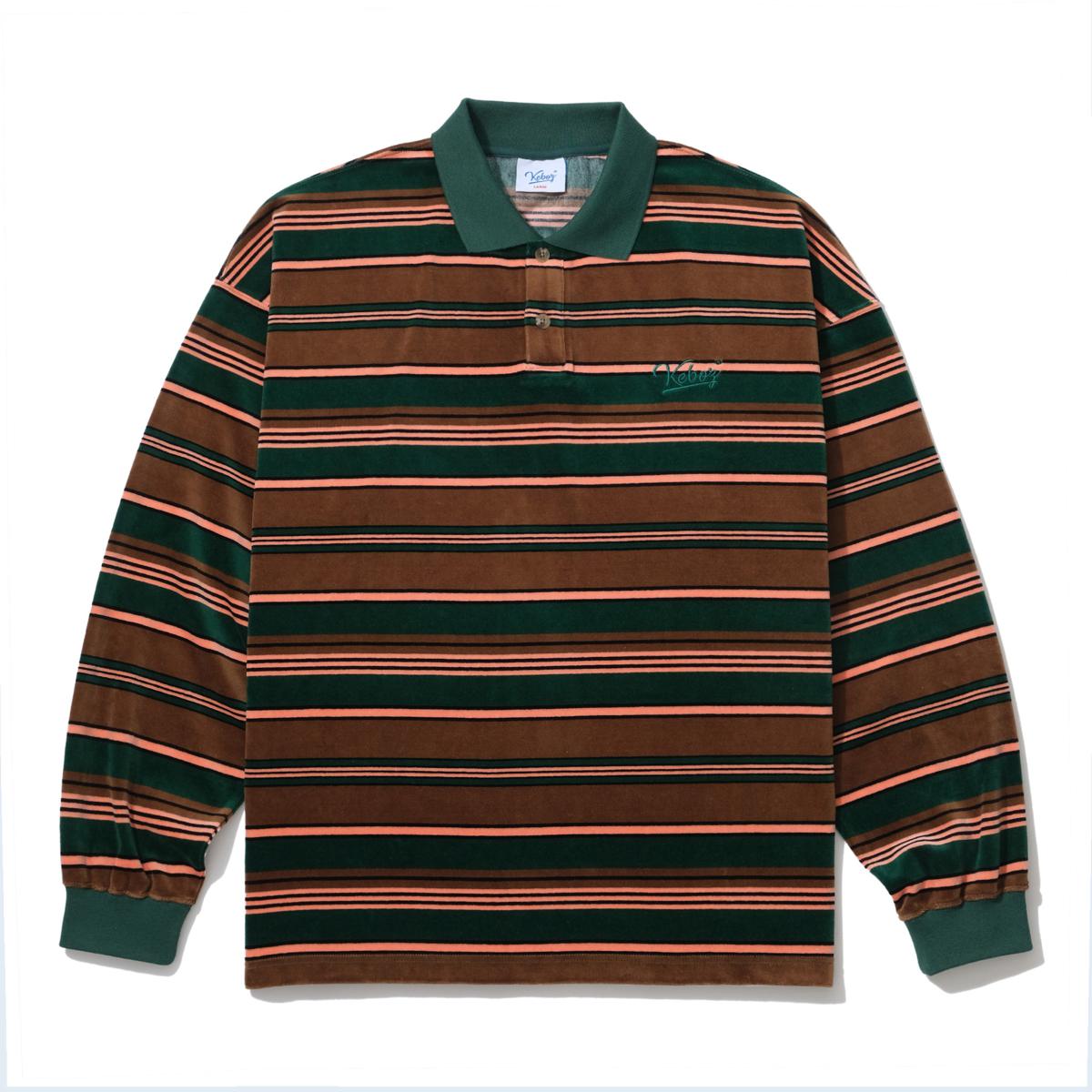 Velour Border Polo
