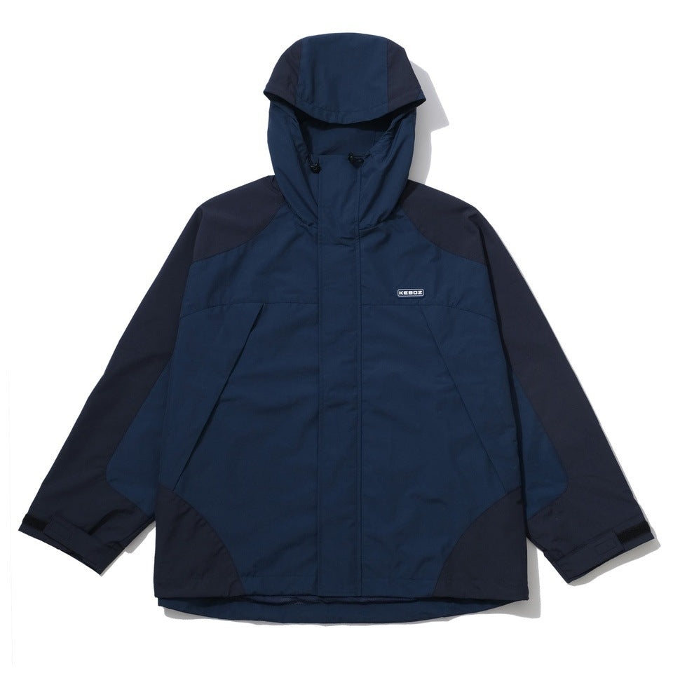 2 TONE HOODIE JACKET