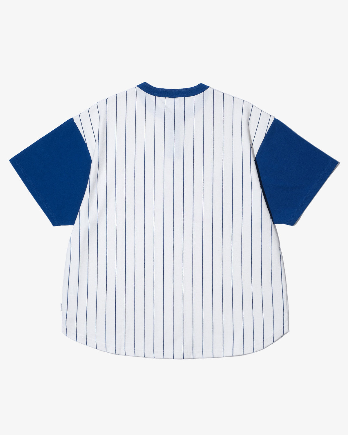 STRIPE HENLEY NECK S/S TEE