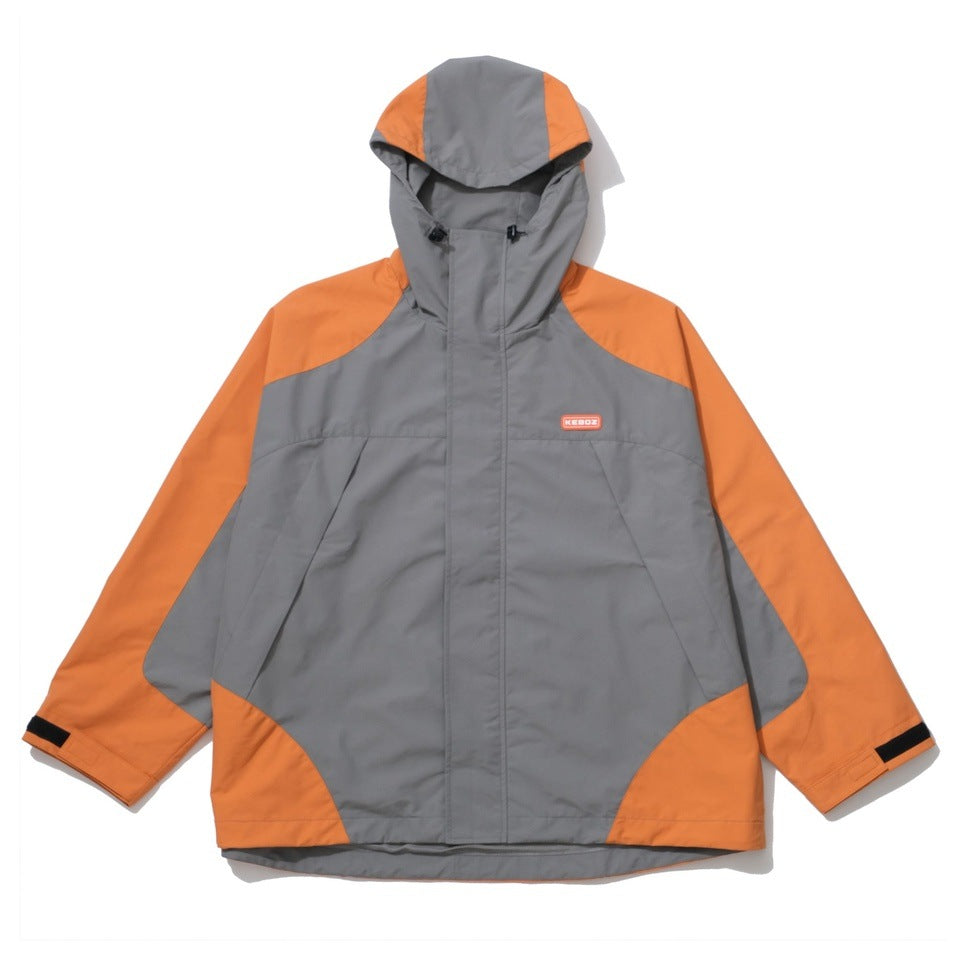 2 TONE HOODIE JACKET