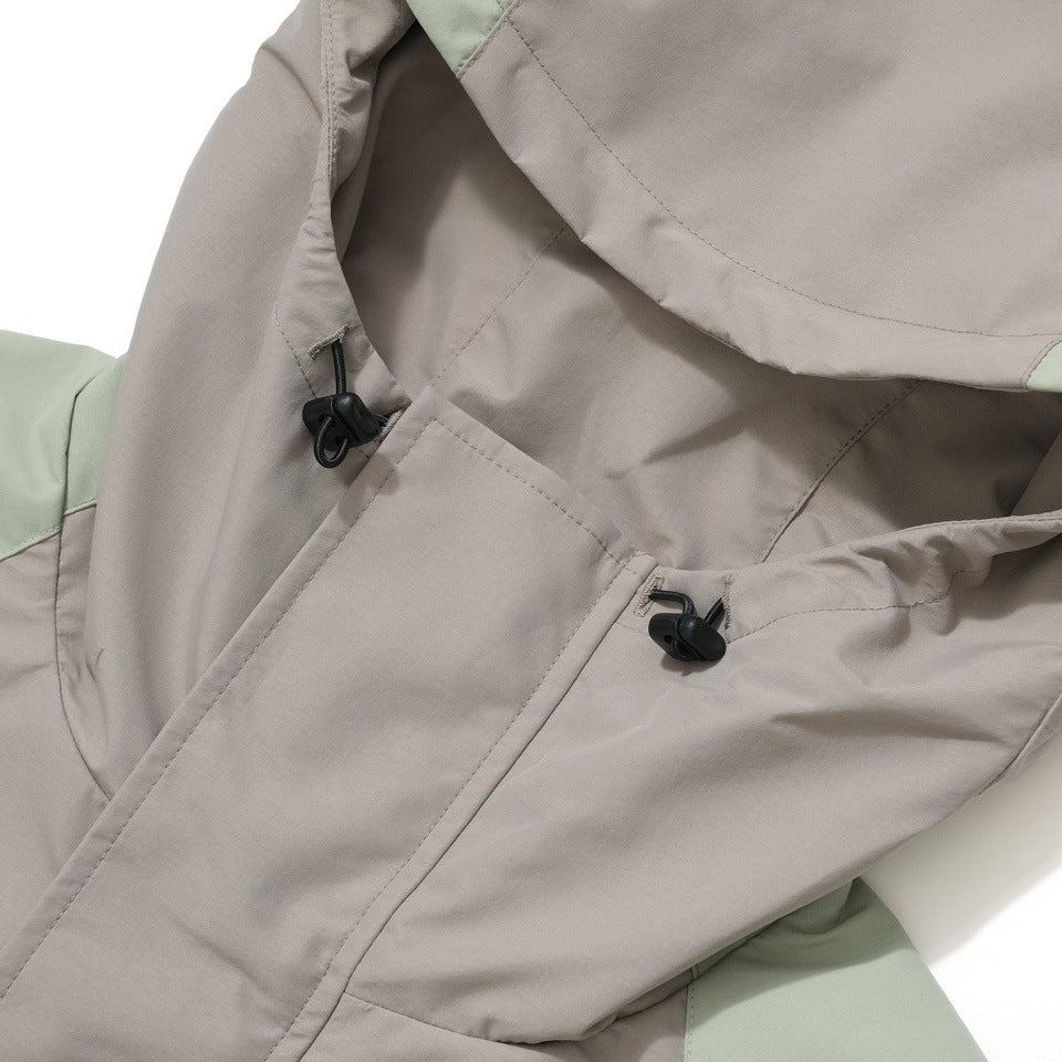 2 TONE HOODIE JACKET