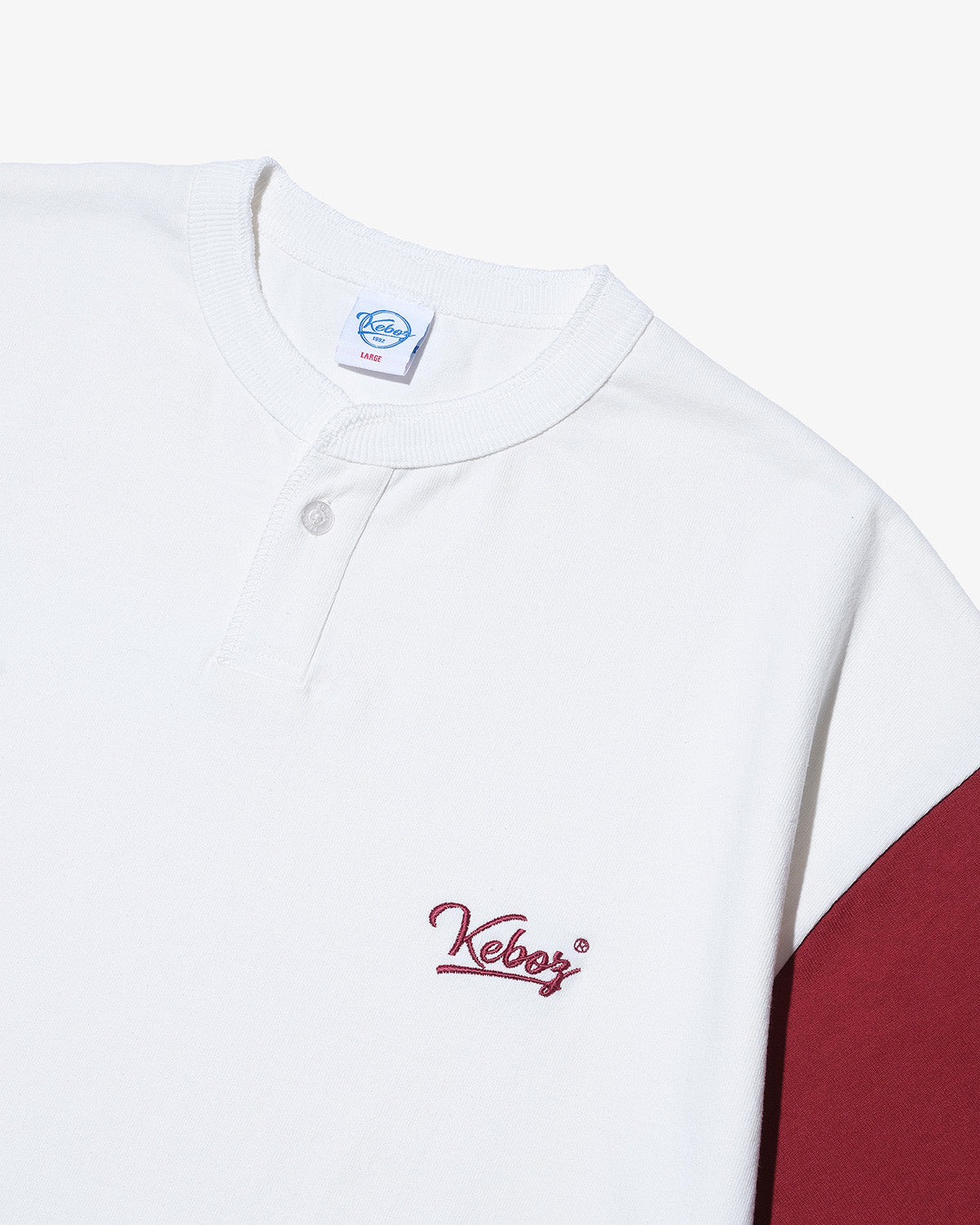ROUND HENLEY NECK S/S TEE