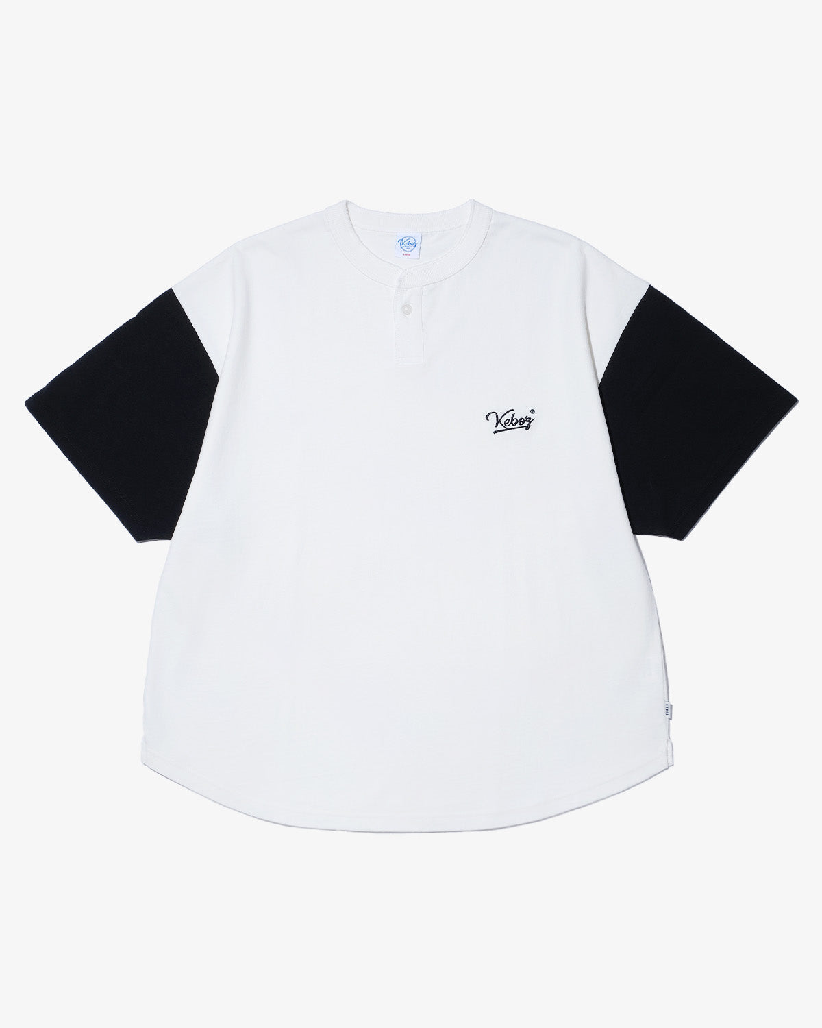 ROUND HENLEY NECK S/S TEE