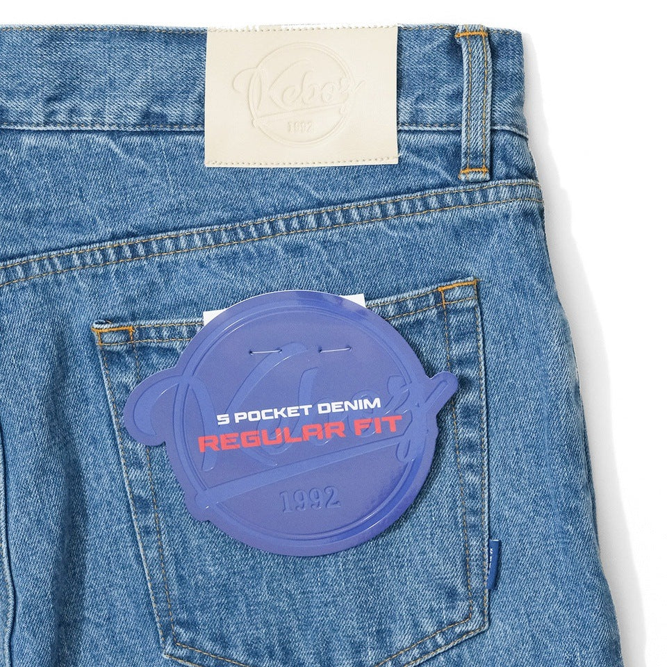 5 POCKET DENIM PANTS REGULAR FIT