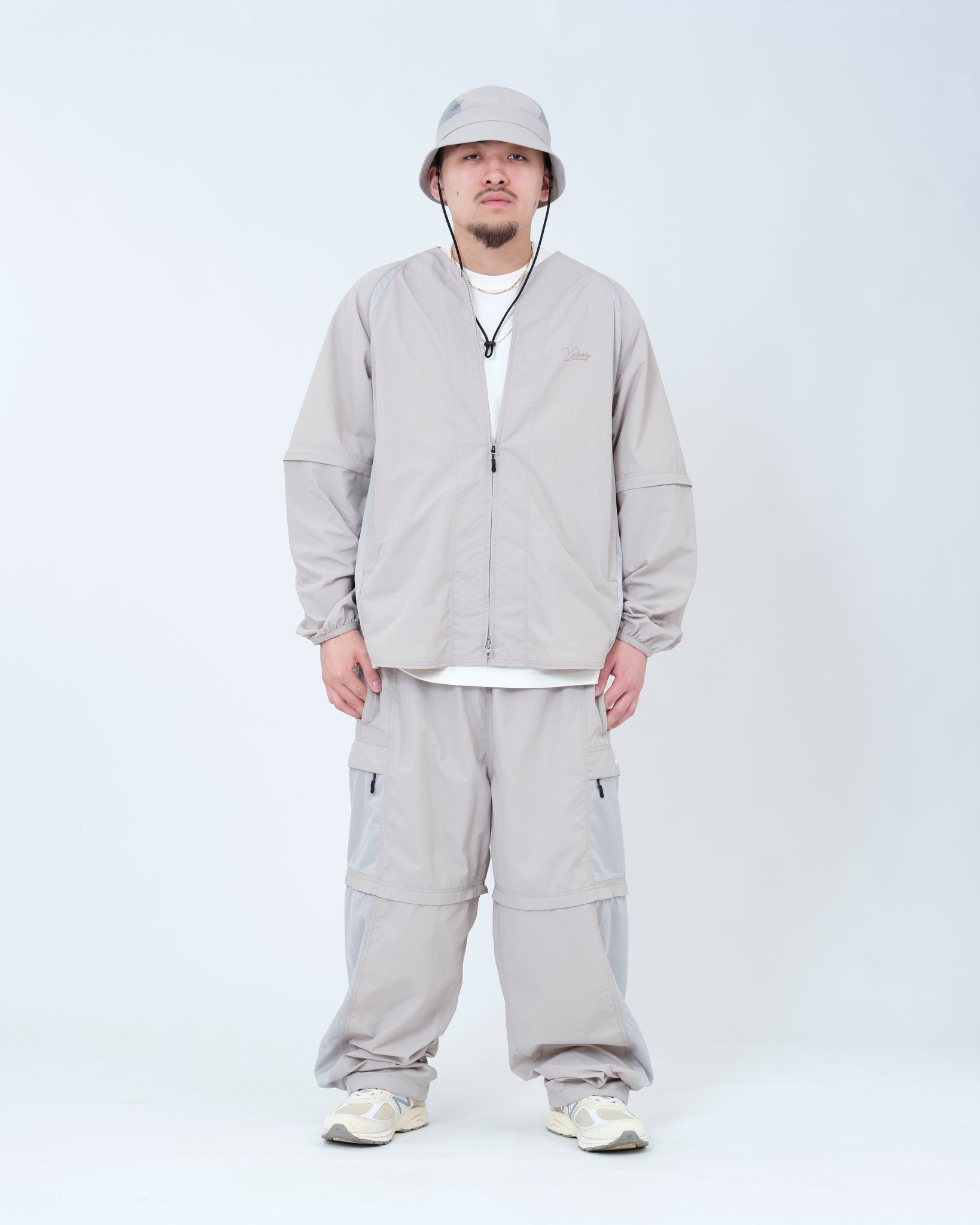 SUPPLEX CONVERTIBLE SIDE MESH BASEBALL SHIRT