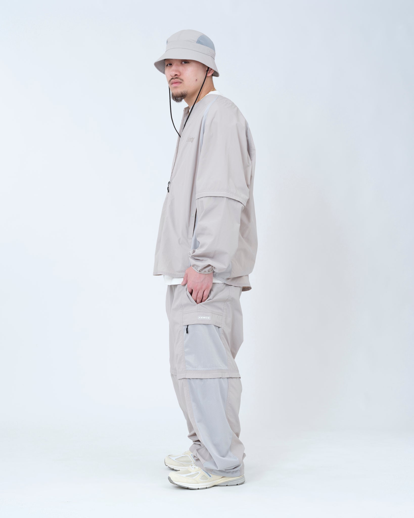 SUPPLEX CONVERTIBLE SIDE MESH BASEBALL SHIRT