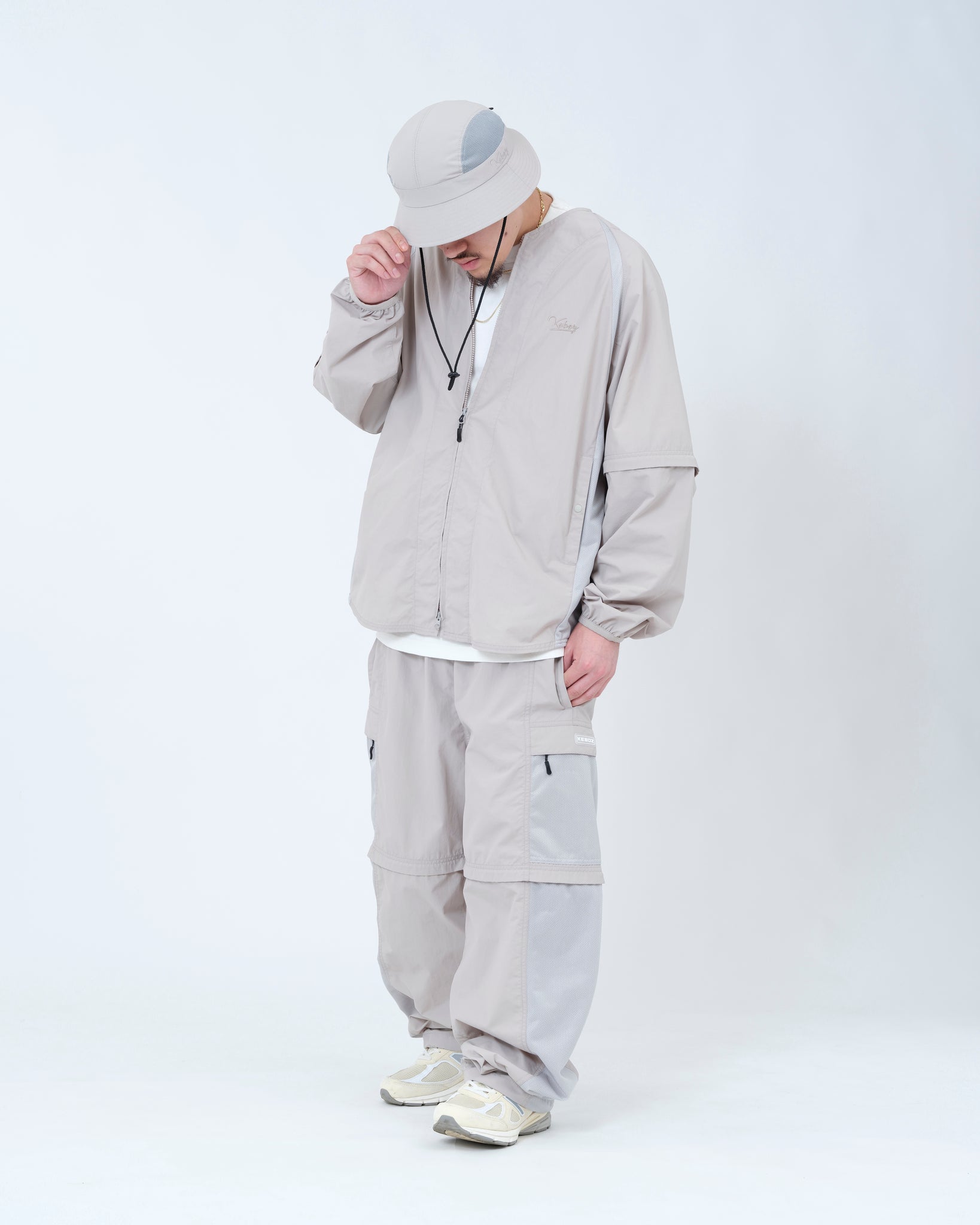 SUPPLEX CONVERTIBLE SIDE MESH BASEBALL SHIRT