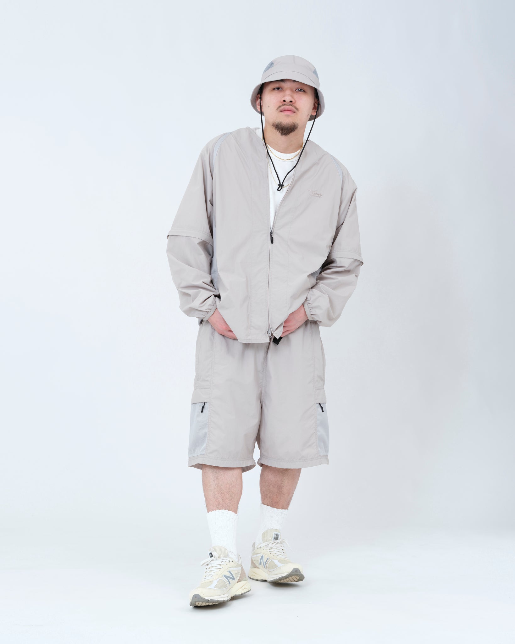 SUPPLEX CONVERTIBLE SIDE MESH BASEBALL SHIRT