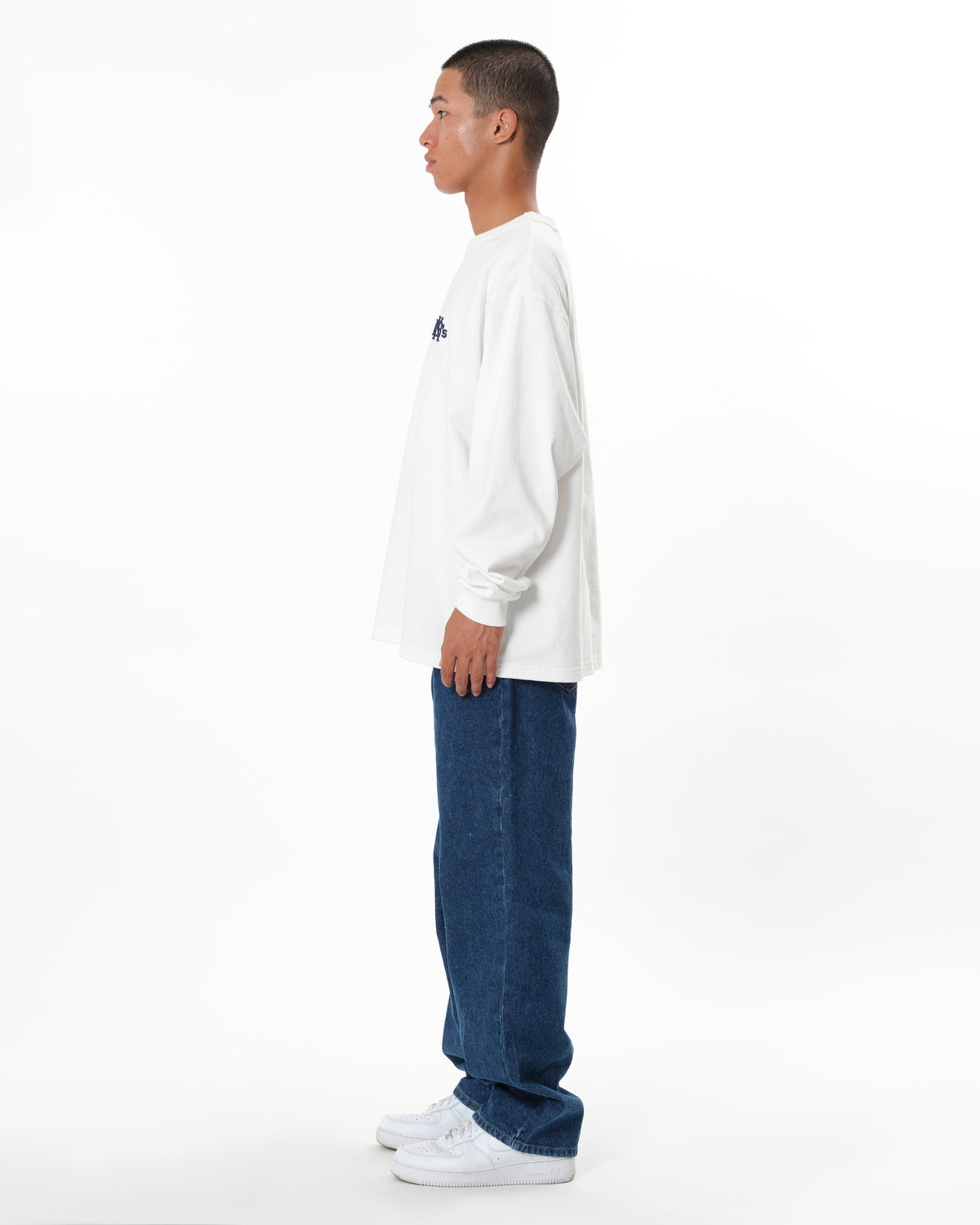 REGULAR FIT DENIM PANTS