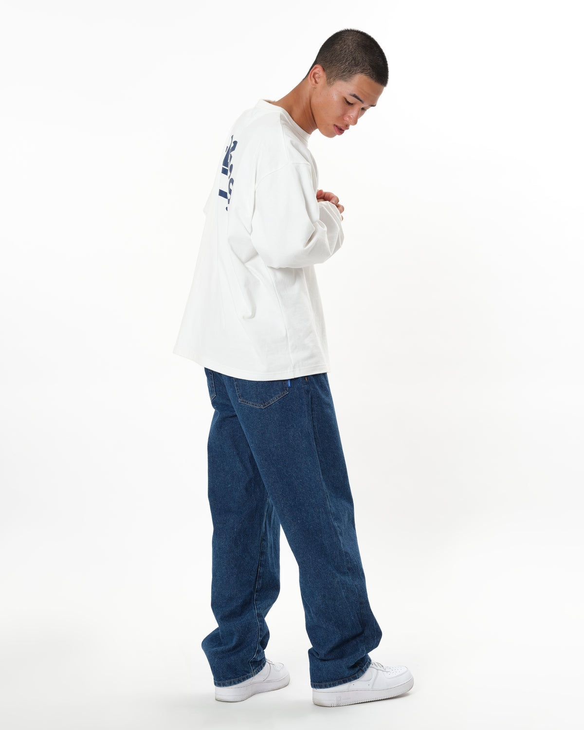 REGULAR FIT DENIM PANTS