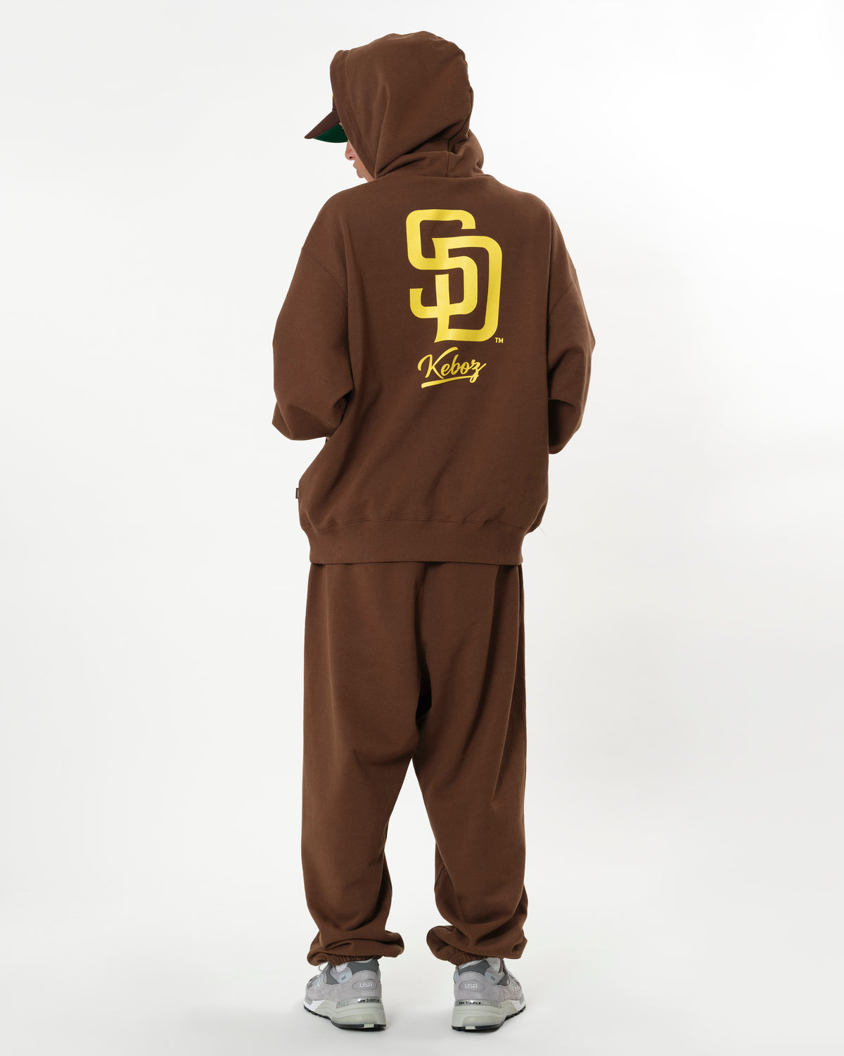 KEBOZ × MLB SAN DIEGO PADRES LOGO SWEAT HOODIE