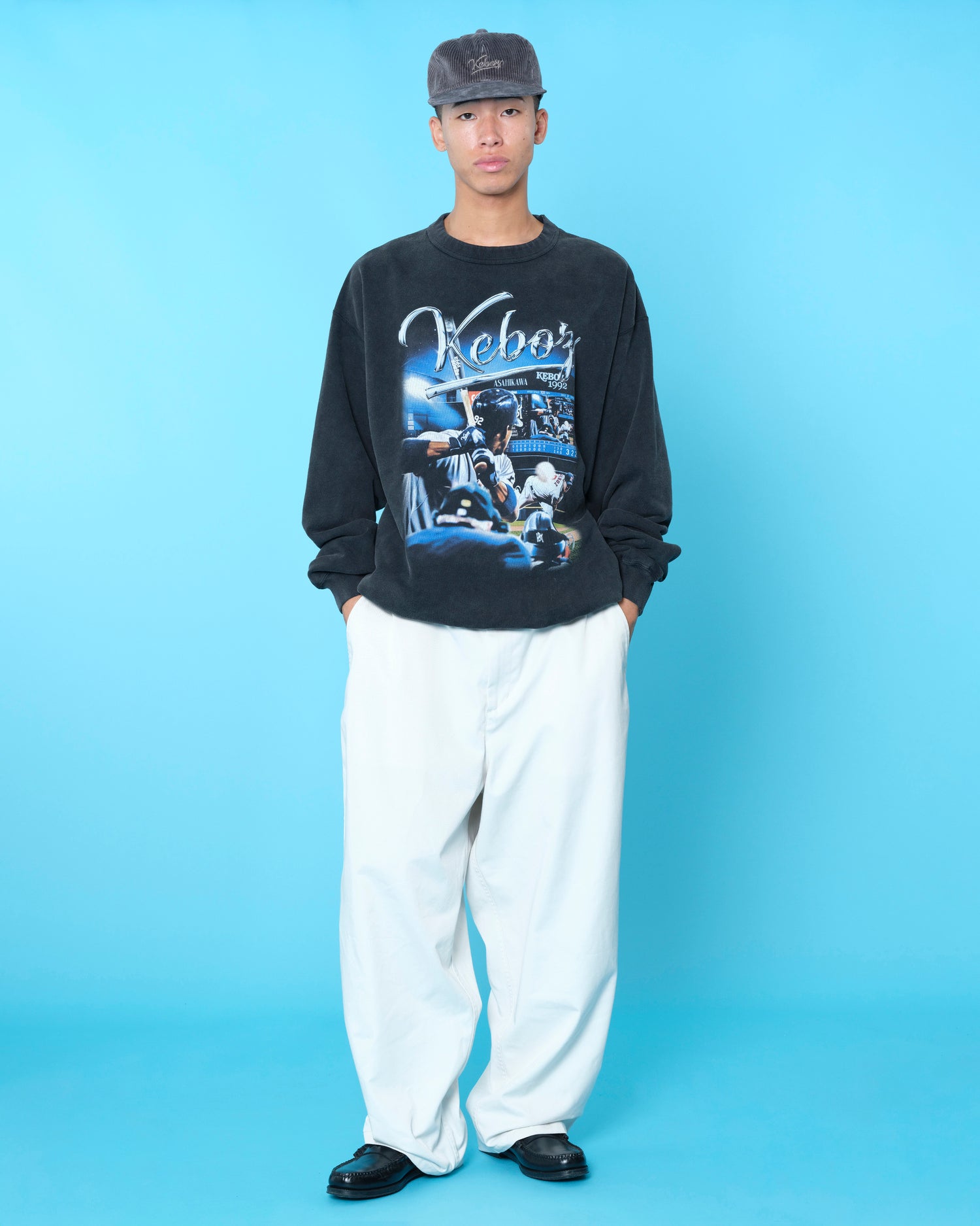 BDM WASHED SWEAT CREWNECK