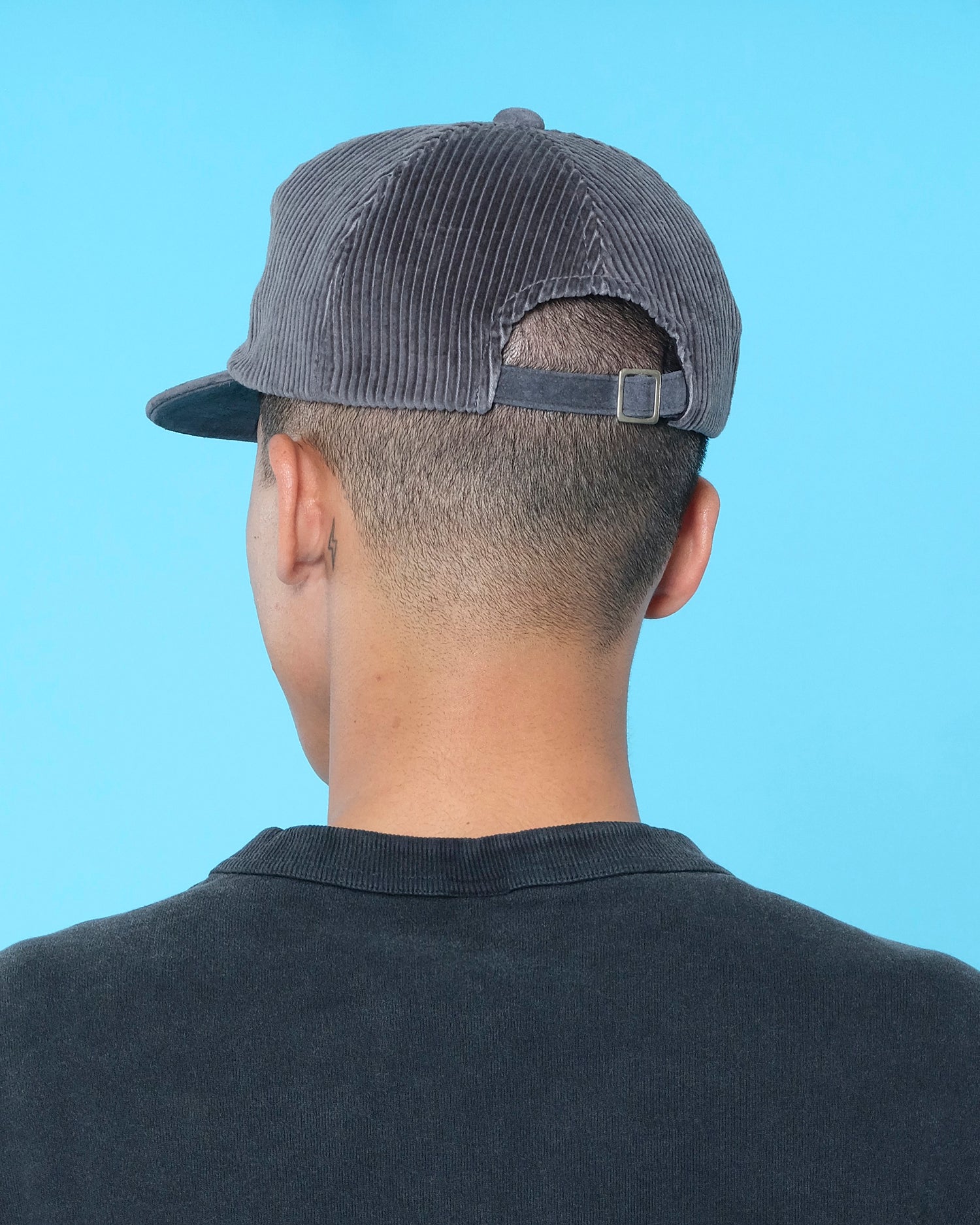 CORDUROY / PIGSKIN VISOR CAP