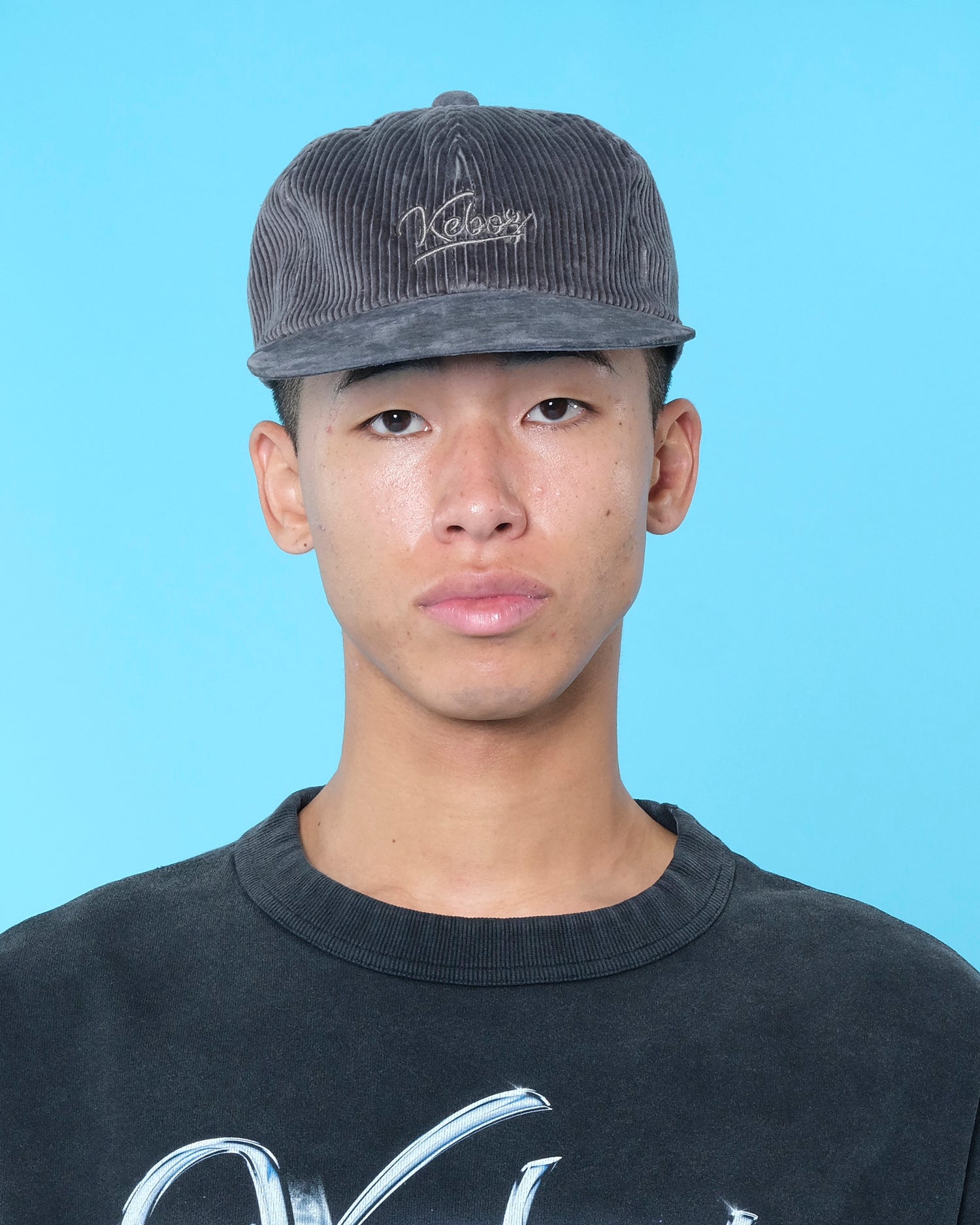 CORDUROY / PIGSKIN VISOR CAP