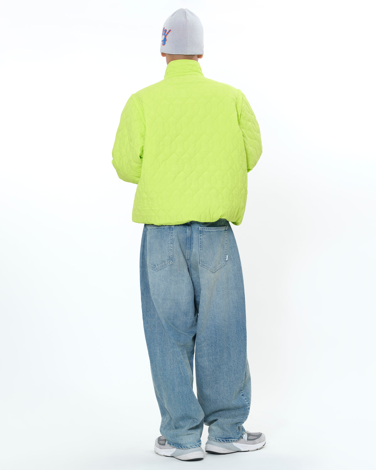 BALL QUILTING CONVERTIBLE JACKET