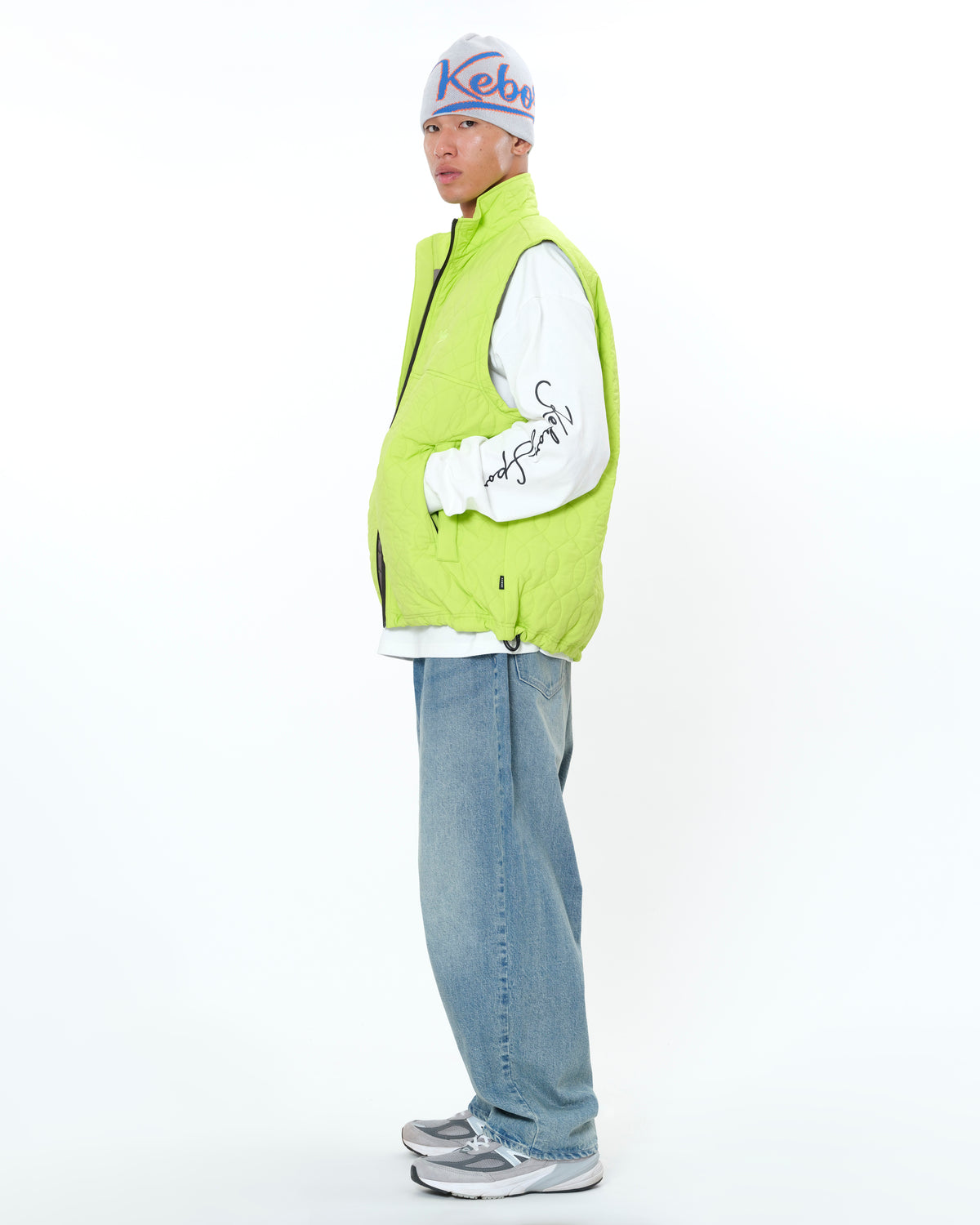 BALL QUILTING CONVERTIBLE JACKET