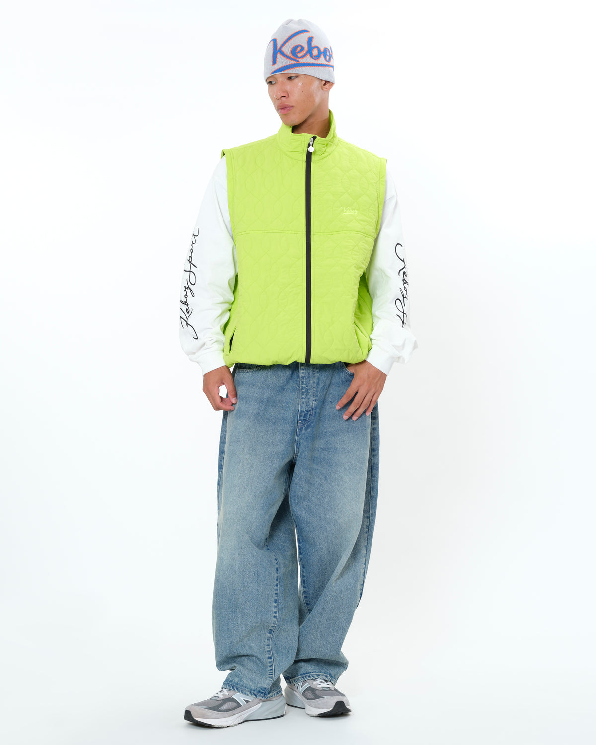 BALL QUILTING CONVERTIBLE JACKET