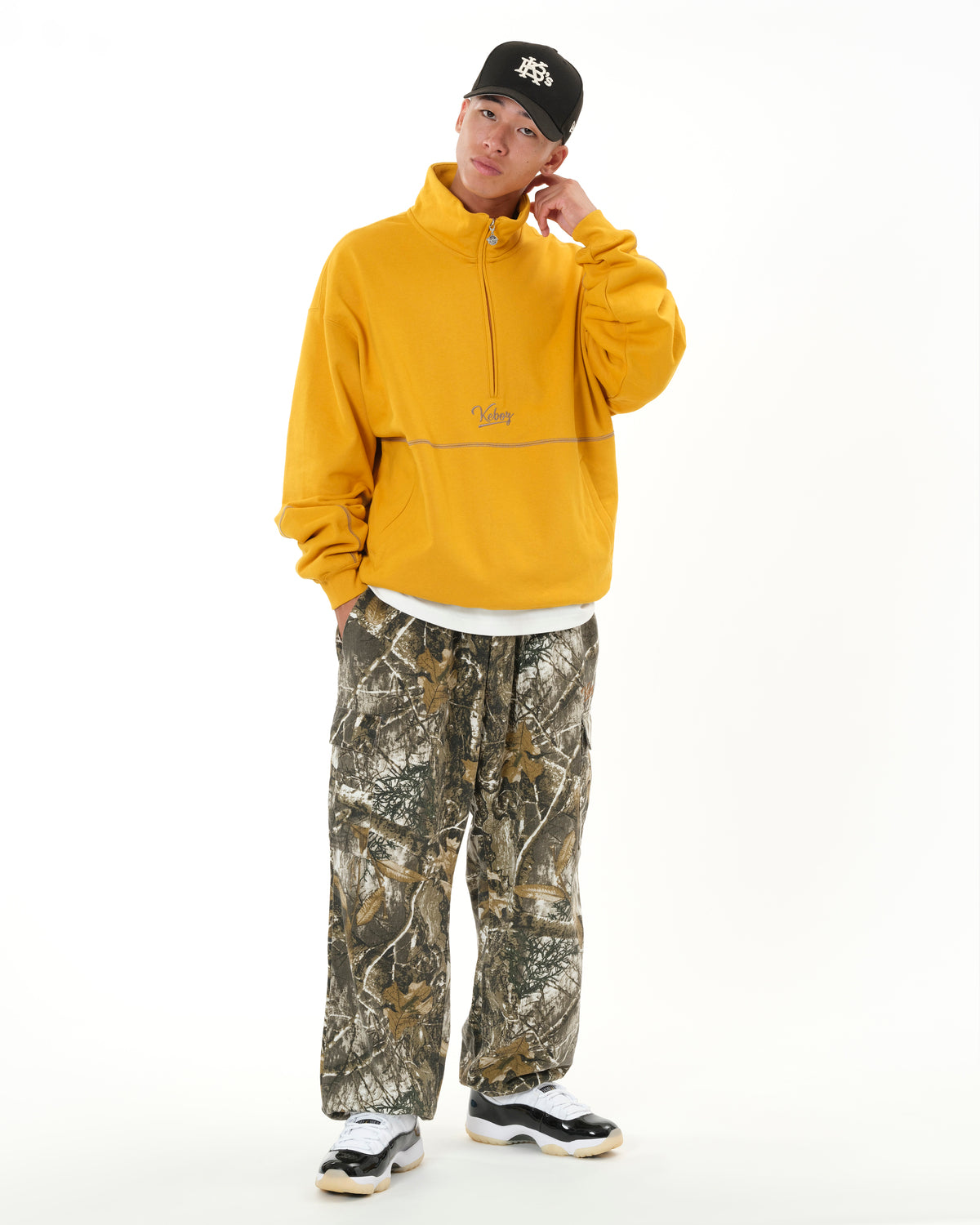 ICON SWEAT HALF ZIP