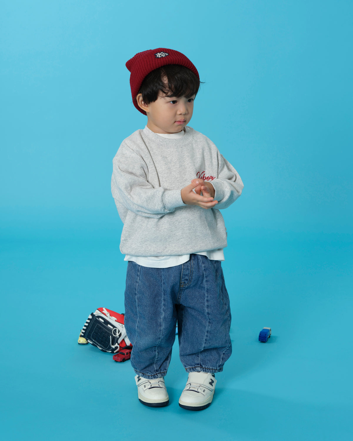 KIDS ICON SWEAT CREWNECK
