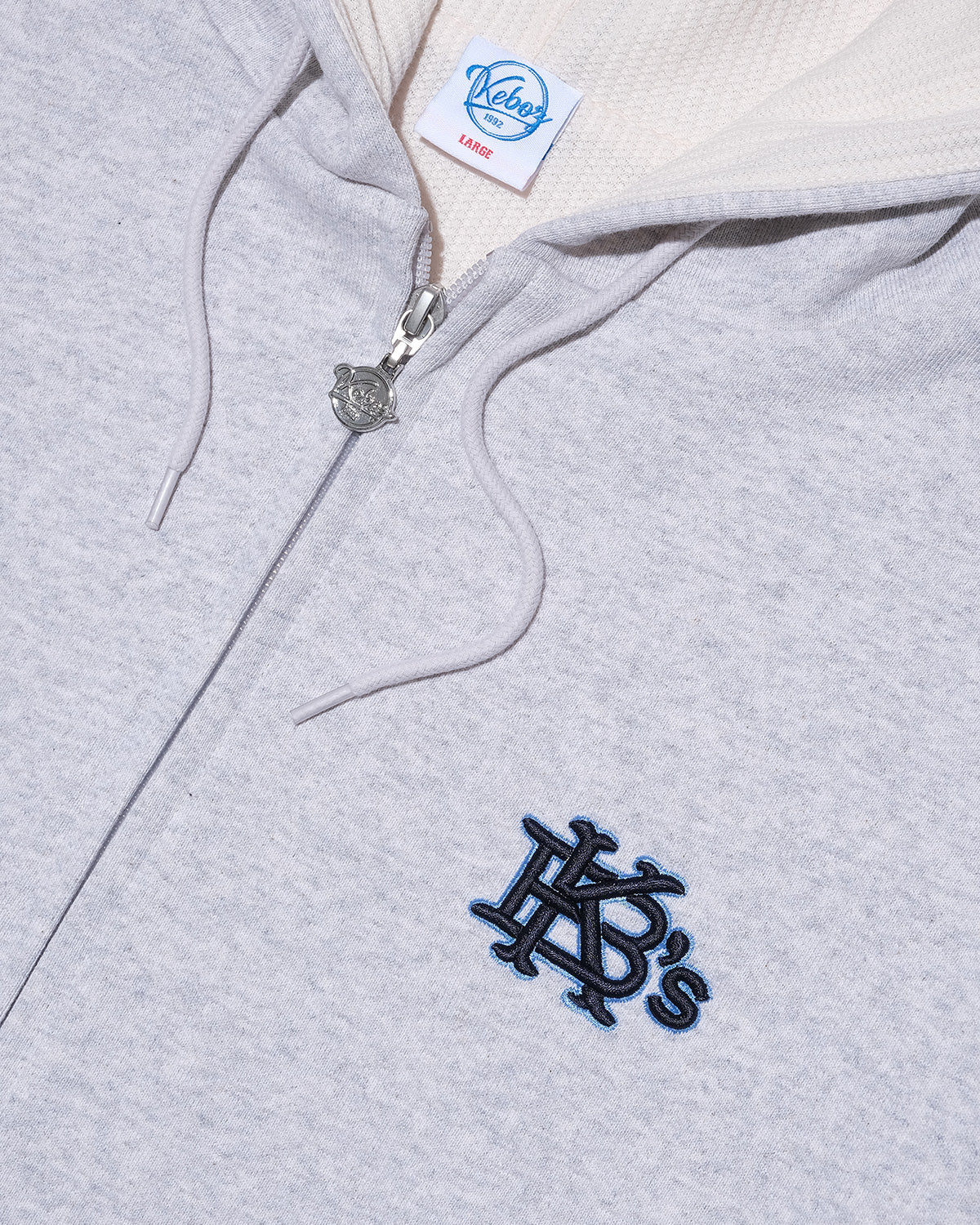 EFG WAFFLE LINING SWEAT FULL ZIP HOODIE