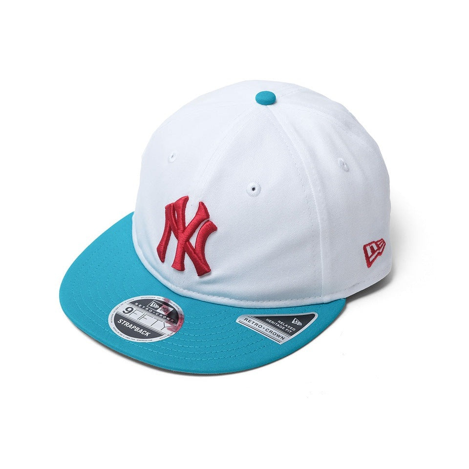 KEBOZ EXCLUSIVE RC9FIFTY STRAPBACK【WHITE×AQUA BLUE】